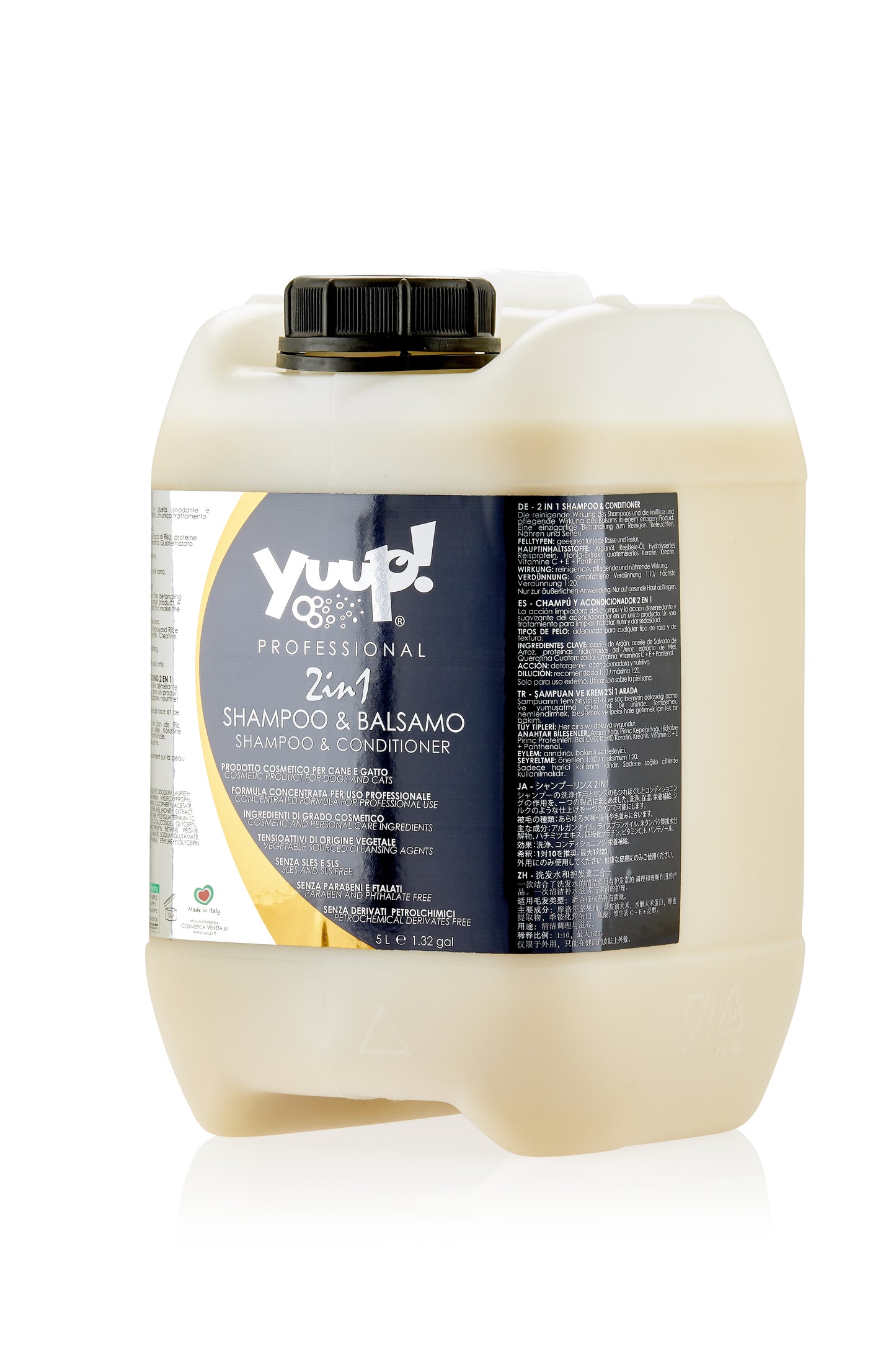 Shampoo and conditioner 2in1 5L