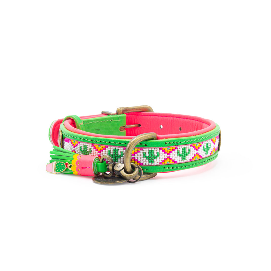 Tropical Summer Dog collar - Size XS