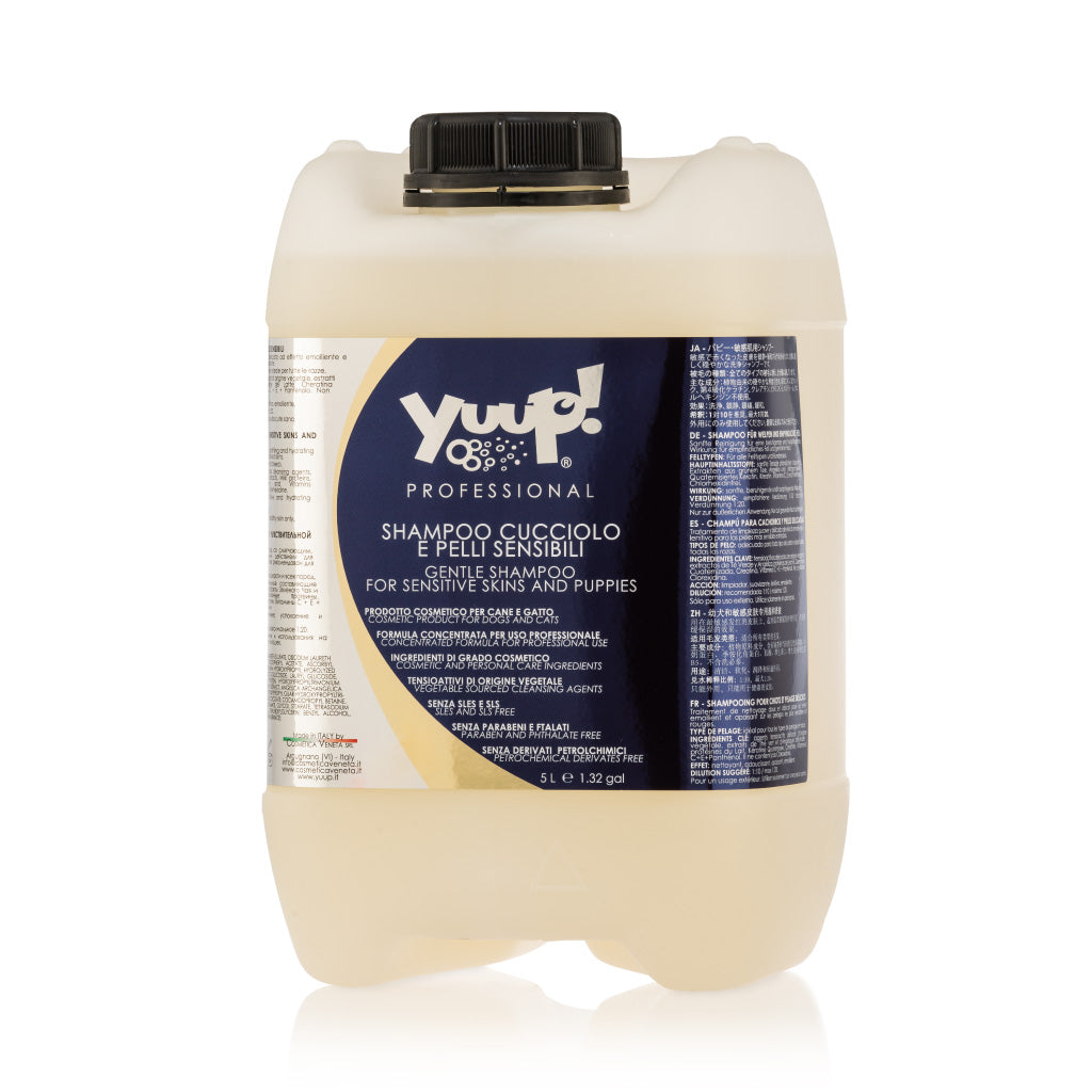 Yuup! Professional Gentle Shampoo for Sensitive Skins and Puppies 5L