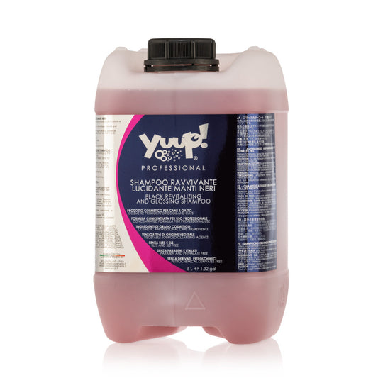 Yuup! Professional Black Revitalising and Glossing Shampoo 10L