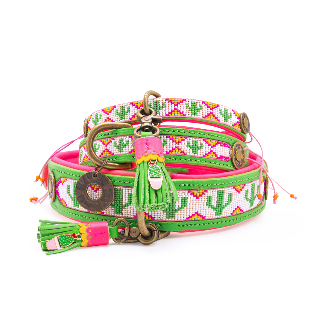 Tropical Summer Dog collar - Size M