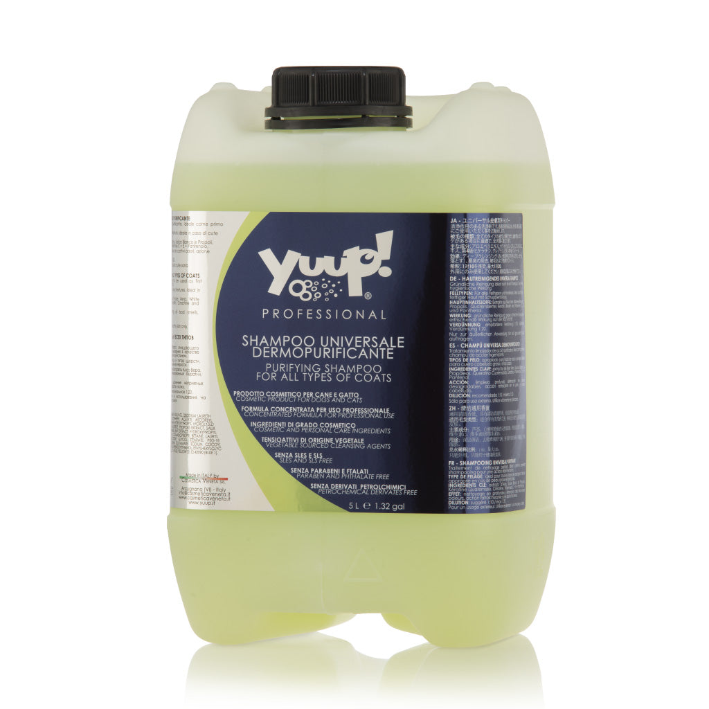 Yuup! Professional Purifying Shampoo for All Types of Coats 5L